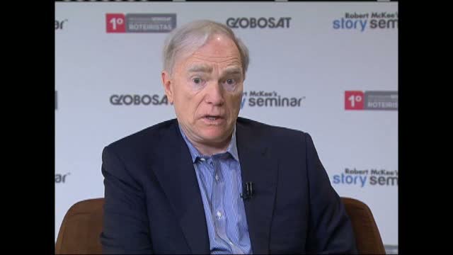 Robert McKee discusses Story with Globosat television in Brazil, Part 2.